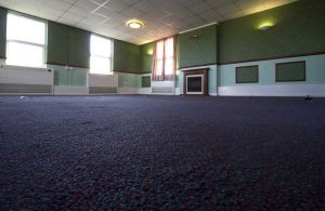 The Lounge with Purple Flooring